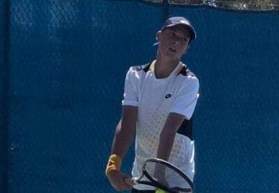 Украинец Зимнох одержал дебютную победу на юниорском Australian Open