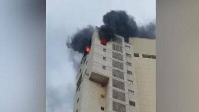 Новая опасность в Израиле хуже ракет: пожары в жилых многоэтажках