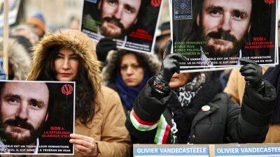 Брюссель: активисты требуют освободить заключенного в Иране бельгийца