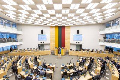Член Сейма Литвы, консерватор Бартошявичюс отказывается от депутатского мандата