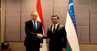 Главы МИД Таджикистана и Узбекистана обсудили взаимодействие в рамках международных и региональных организаций