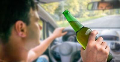 Госполиция: 94% задержанных пьяными водителей - мужчины