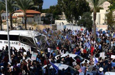 Сотни работников IT-сферы вышли на протесты в Тель-Авиве проти в судебной реформы
