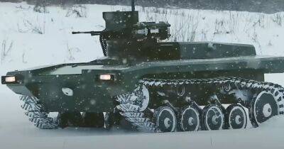 Робот "Маркер" ВС РФ может уничтожать танки Abrams и Leopard, — Рогозин