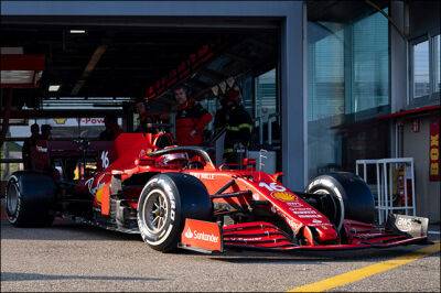 Леклер завершил тесты Ferrari в Фьорано