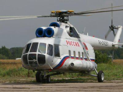 В Москве при посадке потерпел крушение вертолет Ми-8