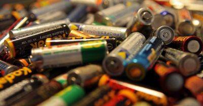 Латвийцев призывают не выбрасывать батарейки вместе с бытовыми отходами