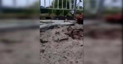 ВСУ ударом из HIMARS уничтожили базу россиян в Херсонской области, — соцсети (фото, видео)
