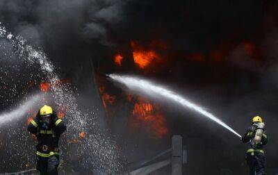 У Бєлгородській області спалахнула масштабна пожежа (відео)
