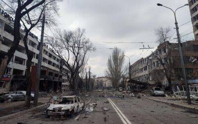 Андрющенко показал кадры разрушенного Мариуполя