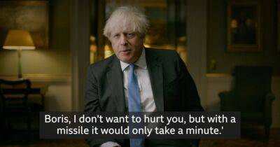 "Я не хочу делать тебе больно, но ракета сделает это за минуту": Джонсон о разговоре с Путиным накануне вторжения в Украину