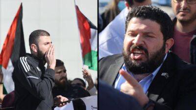 Видео: депутат от партии Бен-Гвира против студентов с палестинскими флагами