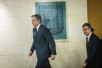 Госсекретарь США говорил с Нетанияху о помощи Украине и палестинском государстве