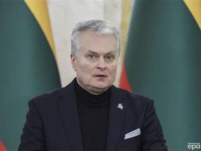 "Красные линии необходимо пересечь". Президент Литвы выступил за поставки Украине западных истребителей