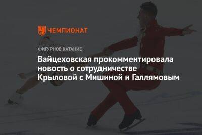 Вайцеховская прокомментировала новость о сотрудничестве Крыловой с Мишиной и Галлямовым