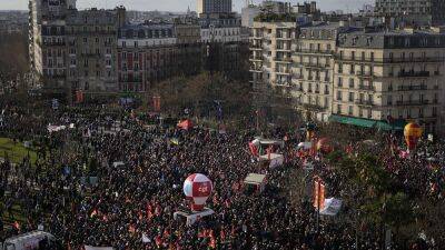 Протесты против пенсионной реформы во Франции