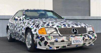 Раритетный Mercedes в уникальной раскраске продают за $8000 (фото)