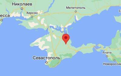 В Крыму возле Нижнегорского были слышны взрывы