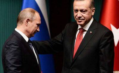 Ердоган обговорив з Путіним війну в Україні - lenta.ua - Україна - Росія - Туреччина