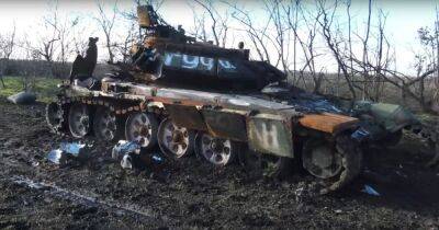 Зафиксирована первая потеря экспортной версии танка Т-90С в ВС РФ в Украине (фото)