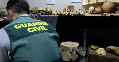 Сотни древних артефактов. В Испании полиция сделала археологическое "открытие" в двух частных домах