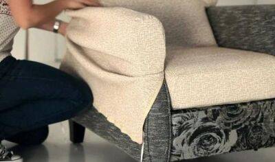 Съёмные чехлы для подлокотников дивана