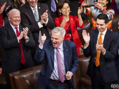 Палата представителей США с пятнадцатой попытки избрала республиканца Маккарти новым спикером