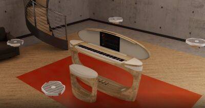 Новое слово в музыке: японцы представили пианино будущего с дронами-динамиками (фото)