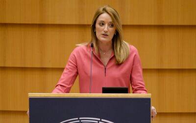 Європа повинна піти назустріч: глава Європарламенту про підтримку українського народу