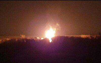 На Луганщине произошел взрыв на газопроводе