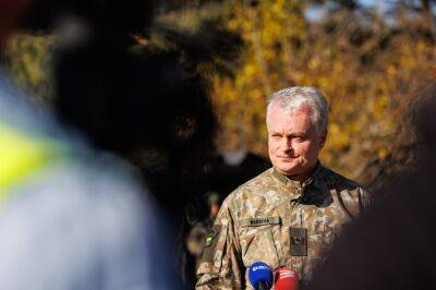 Глава Литвы накануне саммита НАТО намерен сплотить поддержку членству Украины в блоке