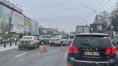 30 ДТП за утро: в Киеве из-за погодных условий резко возросло количество аварий