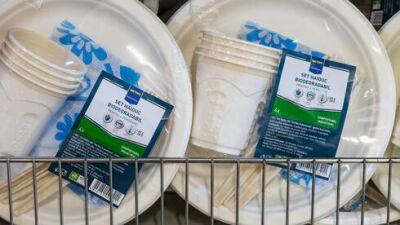 Доказано: налог на одноразовую посуду сократил ее использование в Израиле на 36%