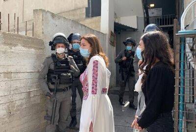 Полиция запретила собрание палестинских активистов в Восточном Иерусалиме