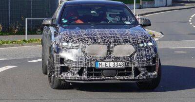Новый кроссовер BMW X6 M заметили во время тестов в Германии (видео)
