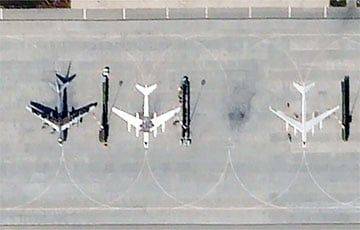 Уже даже не резиновые: на авиабазе «Энгельс» в РФ появились нарисованные Ту-95МС
