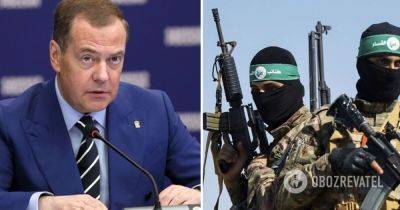 Война в Израиле – Медведев уже пугает НАТО самолетами из Украины в руках ХАМАС – нападение ХАМАС на Израиль – F-16 для Украины