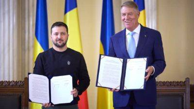 Владимир Зеленский - Клаус Йоханнис - Украина и Румыния подписали декларацию о сотрудничестве в ключевых сферах - pravda.com.ua - Украина - Румыния