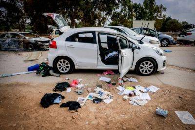 ХАМАС использовал для нападения автомобили, замаскированные под машины израильской полиции