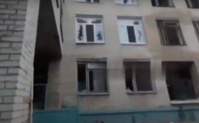 На видео показали одну из разрушенных школ Северодонецка