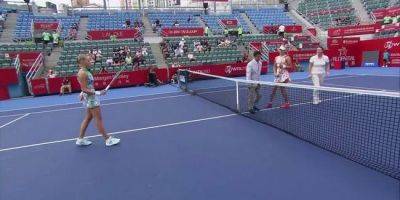 Украинская теннисистка отказалась от совместного фото с россиянкой перед матчем в Гонконге — видео