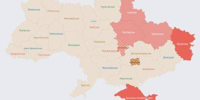 На Харьковщине, Сумщине и Полтавщине объявлена воздушная тревога