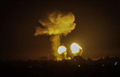 ВВС Израиля нанесли сотни ударов в Газе; разрушен дом главаря военизированного крыла ХАМАС - nashe.orbita.co.il - Израиль