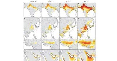 Адская жара в действии. Тепловая карта показывает страны, которые станут непригодными для жизни
