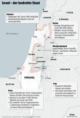 Израилю грозит война на пять фронтов
