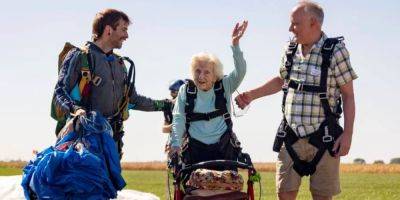 Умерла во сне. Скончалась 104-летняя американка, которая прыгнула с парашютом и претендует на мировой рекорд