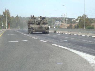 Армия обороны Израиля развернула силы резервистов в городах на границе с Ливаном