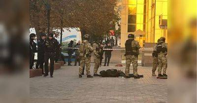Спецназ обезвредил неизвестного, пытавшегося захватить бизнес-центр в Киеве (фото)