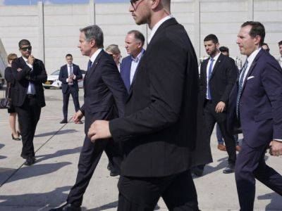 Госсекретарь США Блинкен прибыл в Израиль