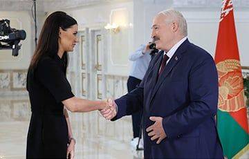 СБУ обвиняет в госизмене пропагандистку, которая взяла интервью у Лукашенко